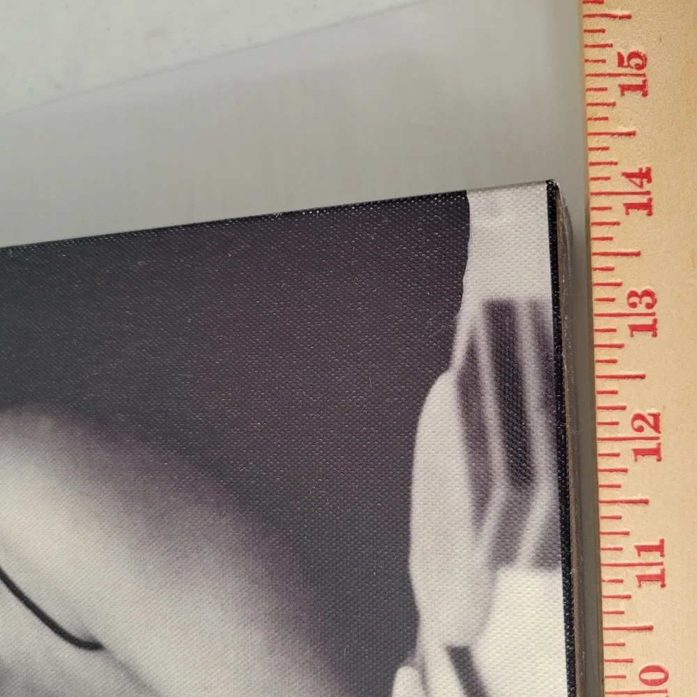 Marilyn Monroe Makeup Table B&W Canvas Wall Art 14x14 Made in Canada Hollywood
